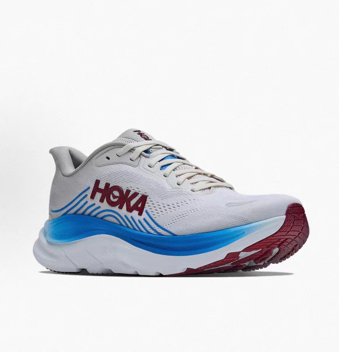 HOKA Men's Clifton 11 Cushioned Running Shoes