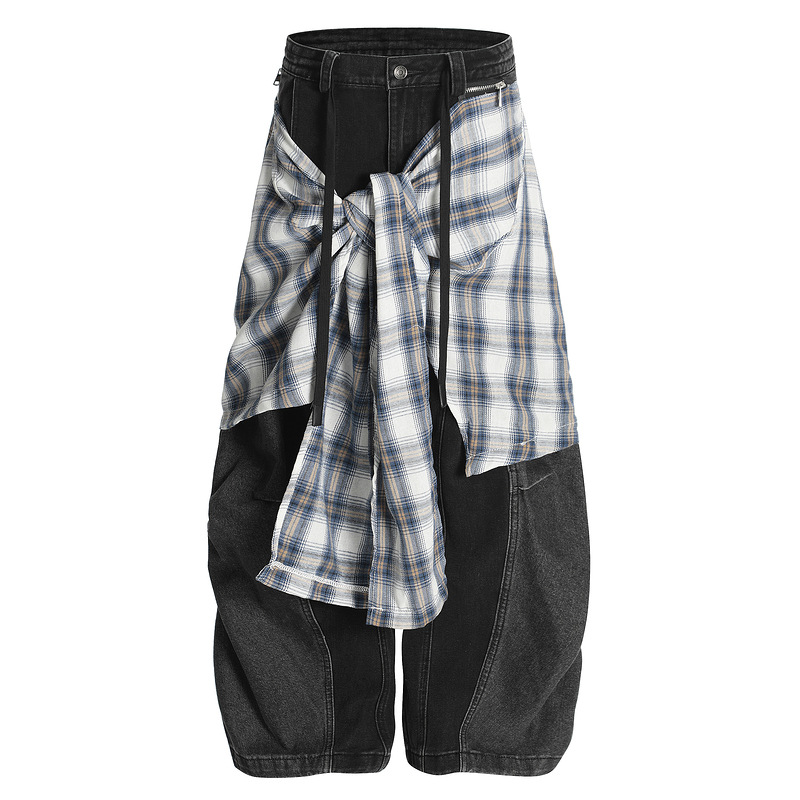 Fashion sports loose jeans