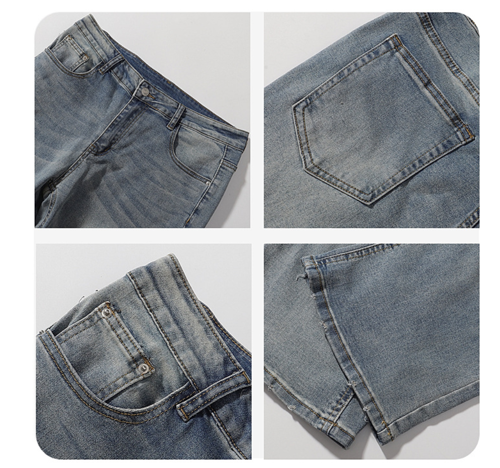 Fashion sports loose jeans