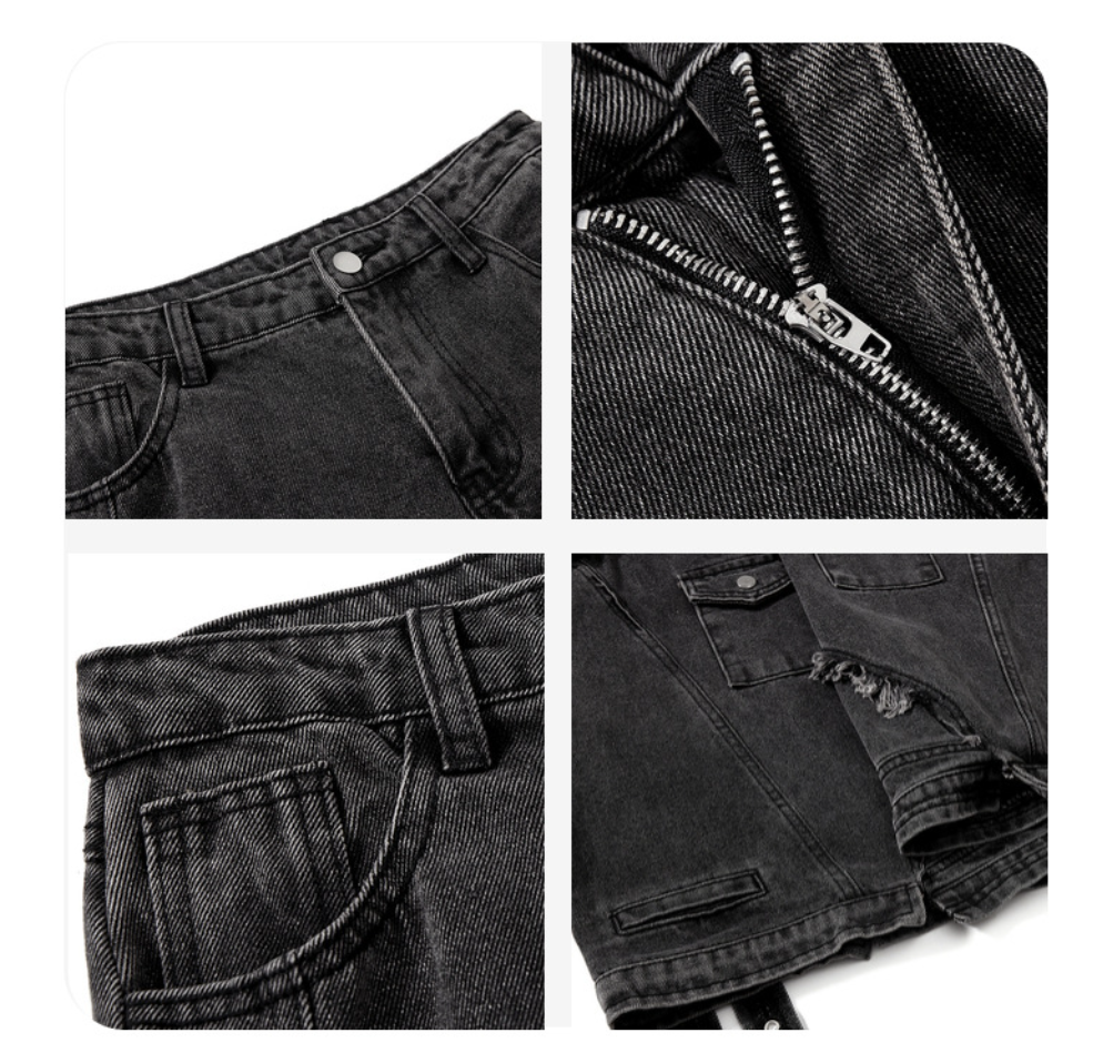 Fashion sports loose jeans