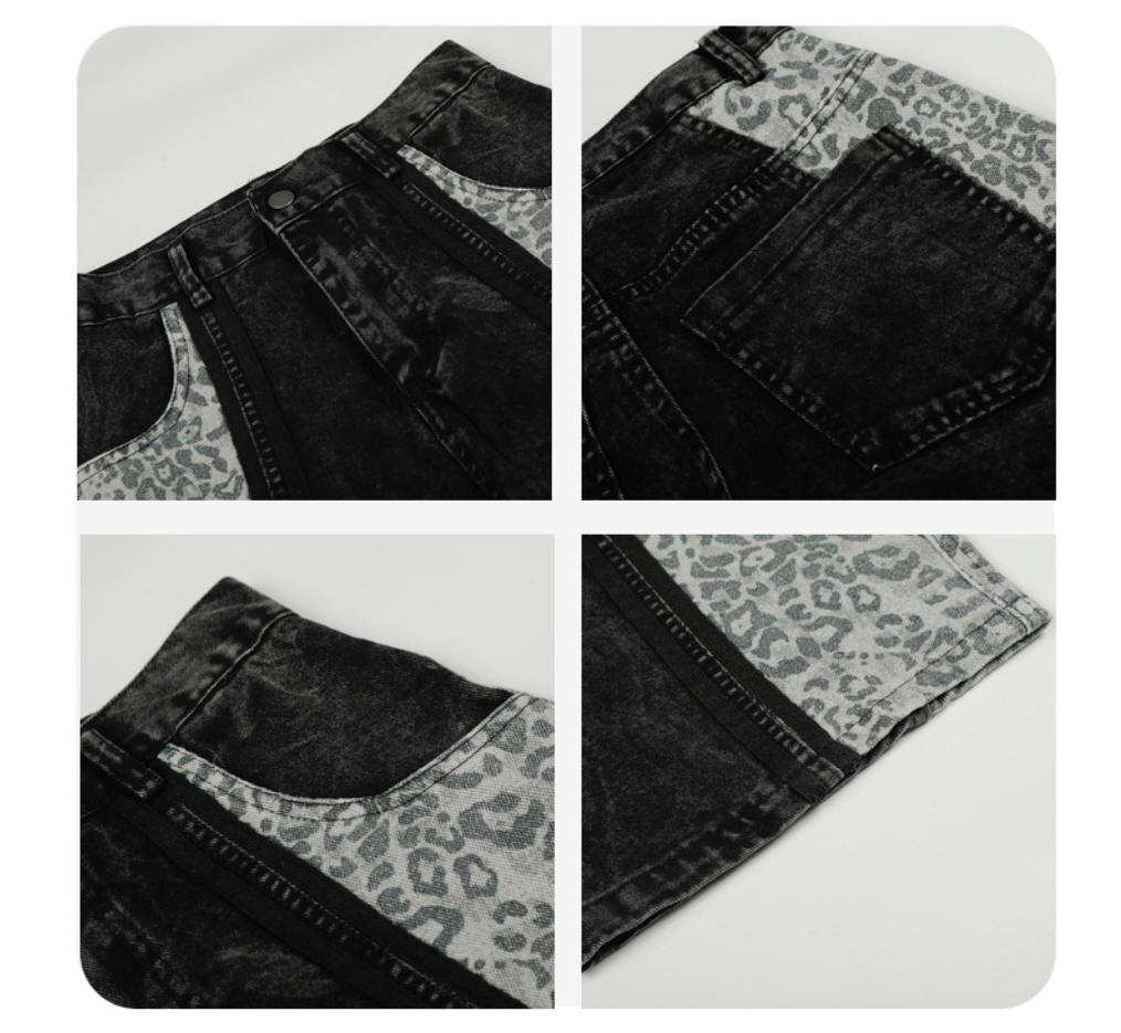 Fashion sports loose jeans
