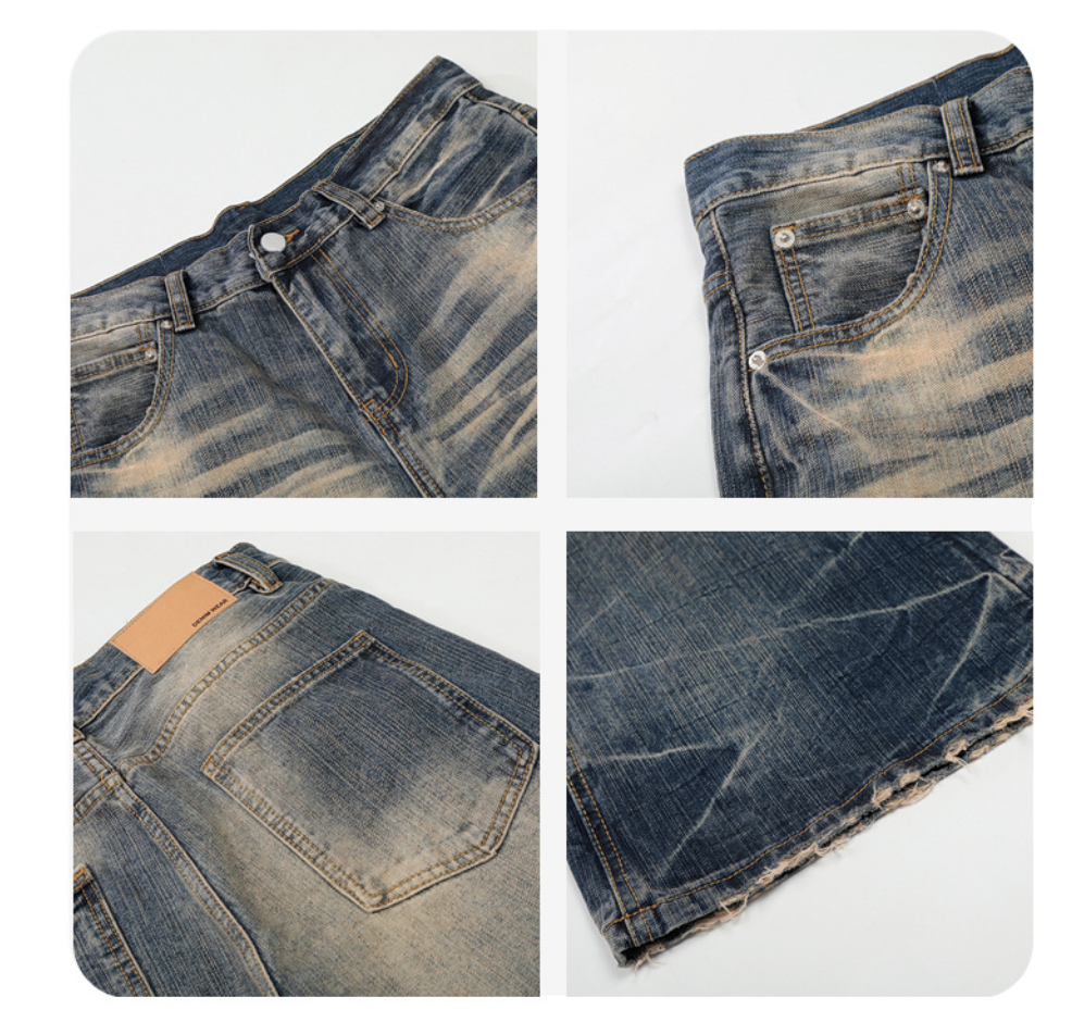 Fashion sports loose jeans