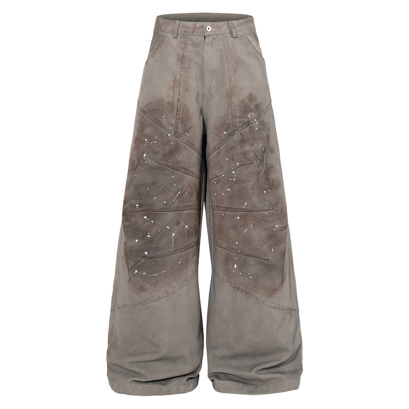 Fashion sports loose jeans