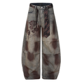 Fashion sports loose jeans