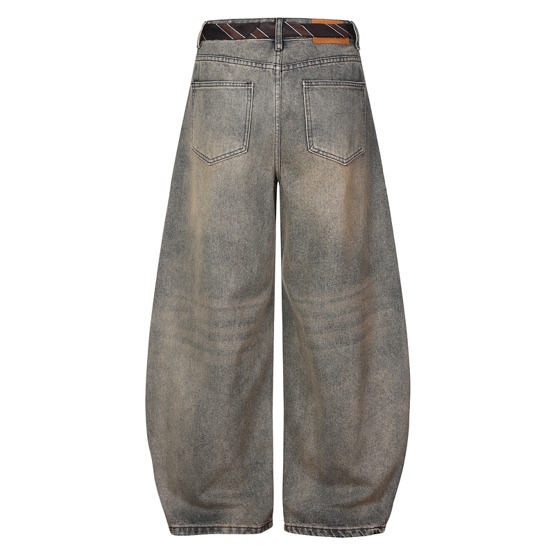 Fashion sports loose jeans