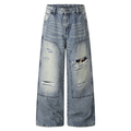 Fashion sports loose jeans