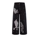 Fashion sports loose jeans