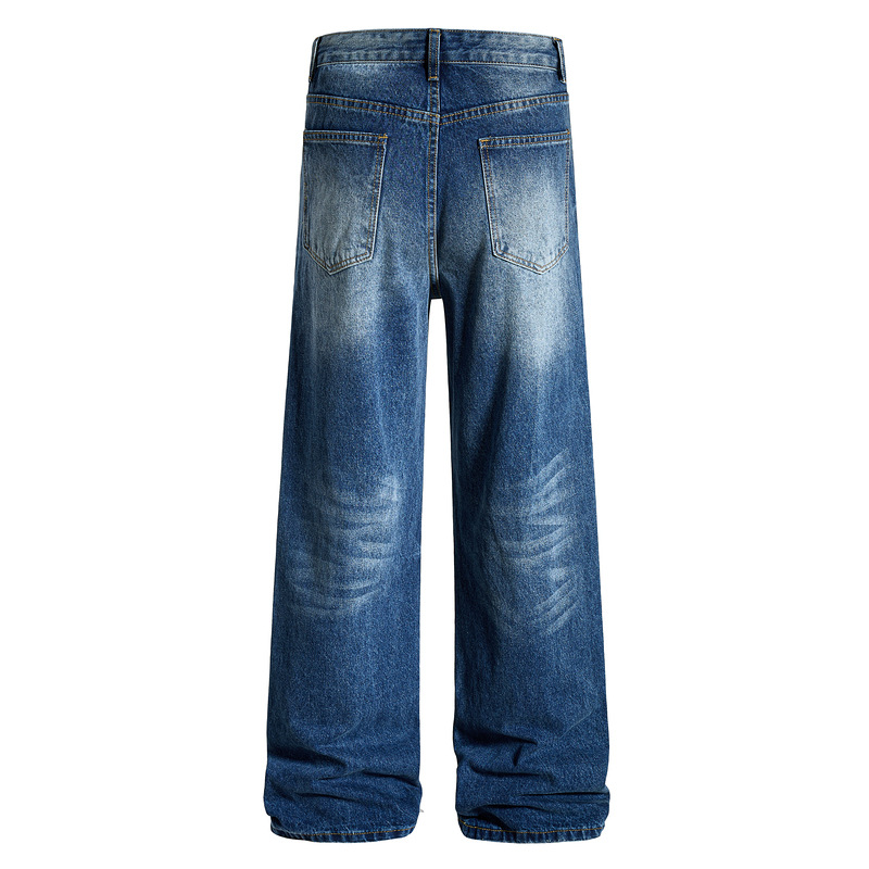 Fashion sports loose jeans