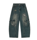 Fashion sports loose jeans