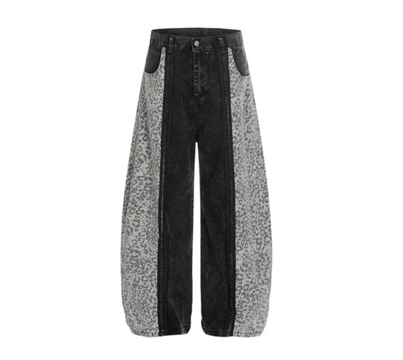 Fashion sports loose jeans